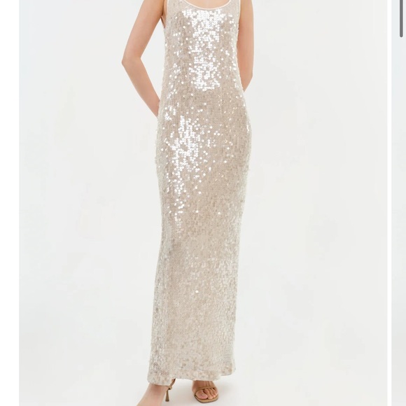 Jonathan Simkhai Dresses & Skirts - Simkhai - Elegant Sequin Evening Gown